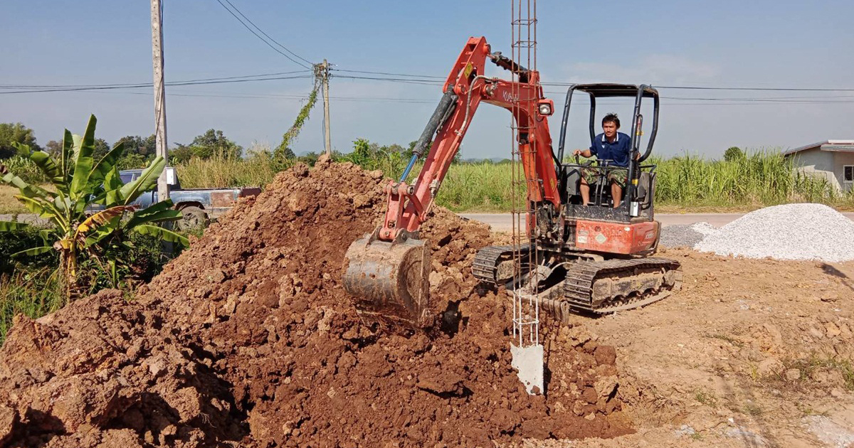 พื้นที่ให้บริการ&nbsp;รถแม็คโครให้เช่าเลย รถแบคโฮรับจ้างเลย รถขุดเล็กเลย Excavators for rent Loei.