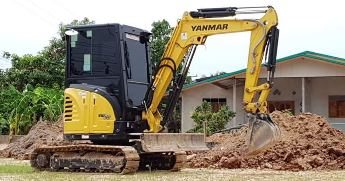 พื้นที่ให้บริการ&nbsp;รถแม็คโครให้เช่าเลย รถแบคโฮรับจ้างเลย รถขุดเล็กเลย Excavators for rent Loei.