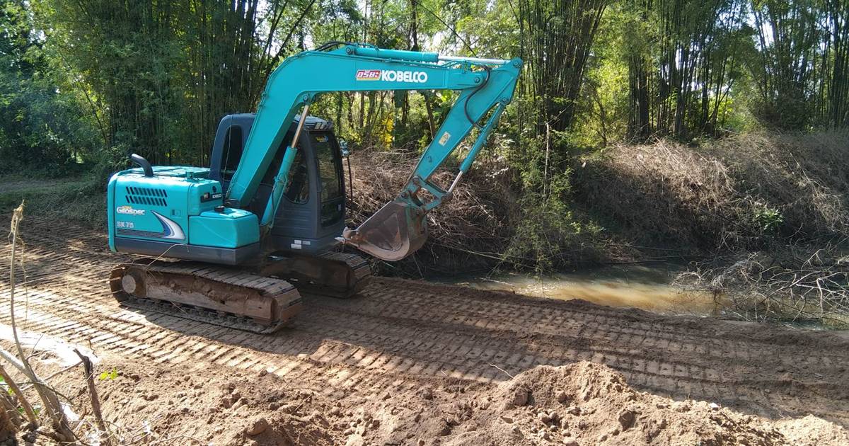 รถแม็คโครให้เช่าน้ำยืน รถแม็คโครรับจ้างน้ำยืน รถแบคโฮรับจ้างน้ำยืน รถขุดเล็กน้ำยืน Excavators and Backhoe for rent Namyuen.